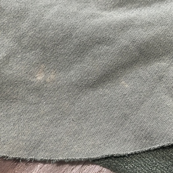 aerie green sweat short - Picture 2 of 2